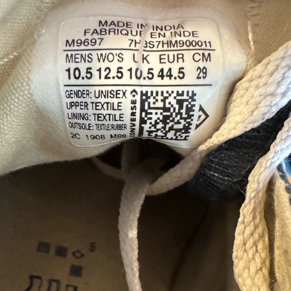 Navy Converse Low Top Allstar Sneakers - Picture 2 of 4